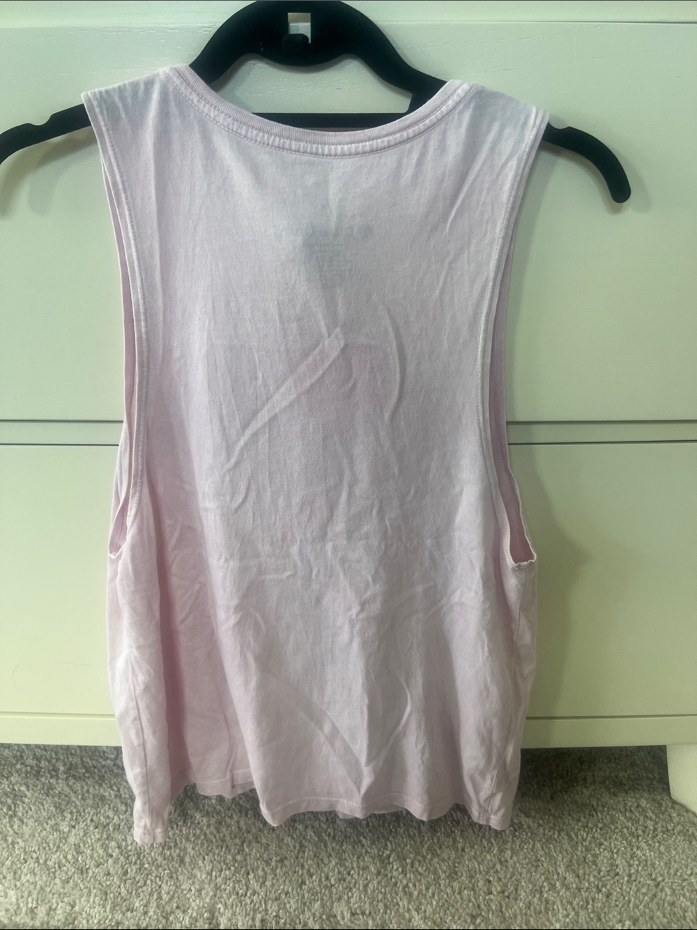 Pure Barre pink circle P logo tank top medium - Picture 4 of 4